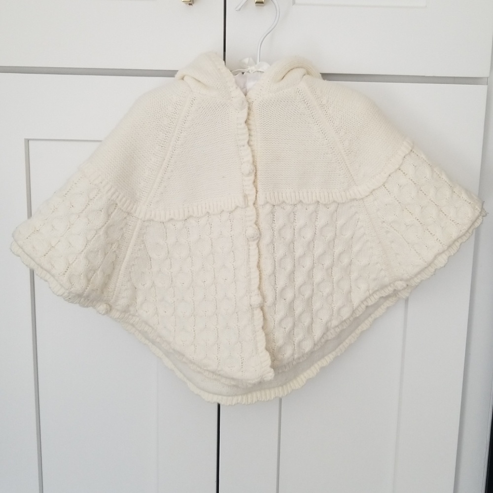 Sarah louise beige cape 12M